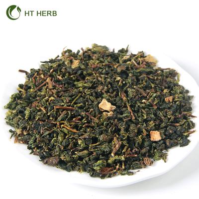 China Popular Style High Quality Natural No Additives Flavored Fruit Peach Oolong Tea Blend Blended Herbal Tea for sale