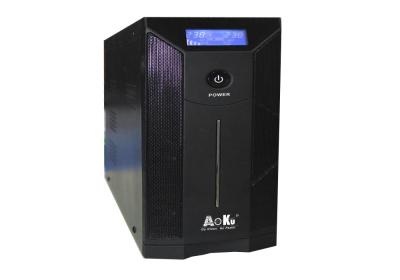 China AoKu Line Interactive UPS V-3000 3000VA 1800W Metal Case, LCD, Modified Sine Wave, 110V / 220V, 50Hz / 60Hz for sale