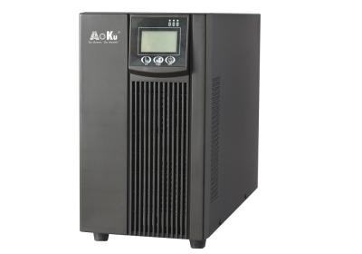 China AoKu High Frequency Online UPS PT-2000, 3000 LCD Pure Sine Wave Output for sale