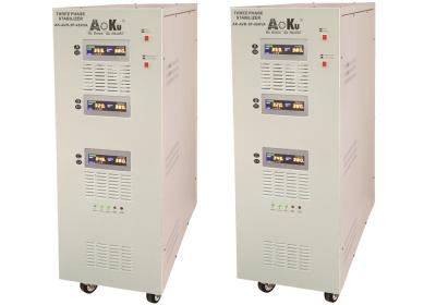 China 45KVA AVR Automatic Voltage Regulator Stabilizer, Three Phase Servo Motor Stabilizer for sale