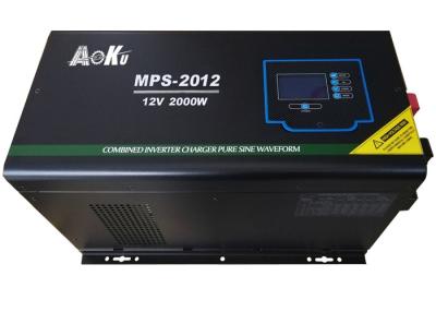 China AoKu Solar Inverter MPS-2012, 12V, 2000W, Pure Sine Wave with Charger, Off-Grid for sale