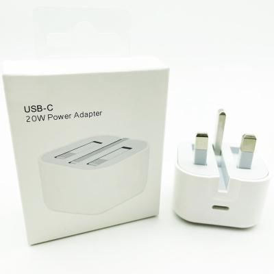 China Original New Product 2023 New Arrivals Trending EU UK 20W USB-C Mobile Phone US For iPhone All Type C Charger Adapter Palladium Fast Charger for sale