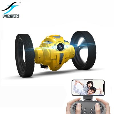 Китай Spain Local Fast Shipping Drop Shipping 2.4GHz Rc Phone App Control Multi-function Bouncing Car With Wifi Camera Jumping Stunt продается