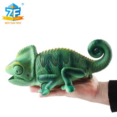 Cina Drop Shipping JiaHuiFeng Rc Chameleon Animal Model Lighting Other Toy Animal Summer Game in vendita