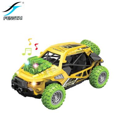 China Drop Shipping 1/32 Pull Back Diecast Car Model Metal Crash Launch Off Road Truck Toy Q1P Summer Game for sale