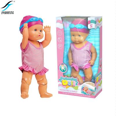 China Funny Swimming Dolls Children's Waterproof Bathing Playing In Water Children's Toys for sale