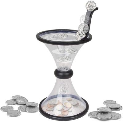 Κίνα Vortex Coin Piggy Bank Fun Money Savings Bank That Spins Loose Change προς πώληση