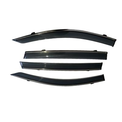 China Factory-direct Auto Car Door Sun Vent Wind Deflector Wind Deflector Weather Rain Protects Window Sun Visor For Toyota Yaris 2008 for sale