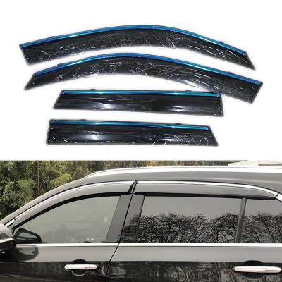 China Factory-Direct Car Injection Wind Deflectors Window Sun Visor Vent Weather Shields Rain Guards For ACCORD for sale