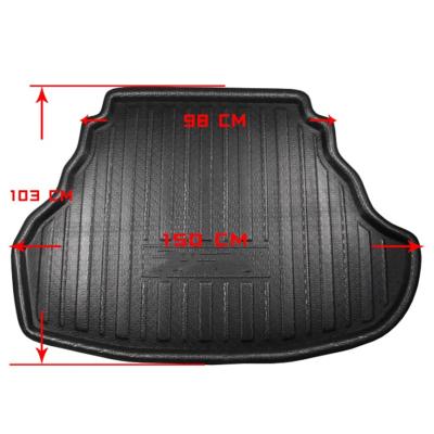 China OEM Auto Parts Car Trunk Mat Rear Trunk Floor Mat Liner 3D Model Easy Cleaned Storage Box Cargo Waterproof Liner For Toyota Camry 2009 for sale