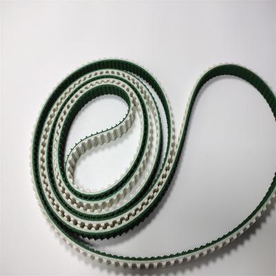 China Lianyi Green Rubber PU Timing Belt Supergrip Timing Belt T10 PU Transmission for sale