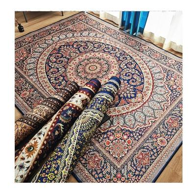 China High Quality Oriental Traditional Rug Low Pile Cotton Washable Backing Indoor Area Rug for sale