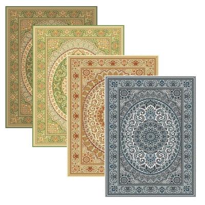 China Washable Oriental Floral Traditional Area Rug Printed Rugs For Living Room Persian Rug for sale