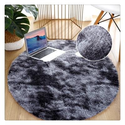 China Hot Sale High Quality Children's Rug Round Anti-Slip Blanket Shaggy Circular Rug Manufacturer For Nursery Room for sale