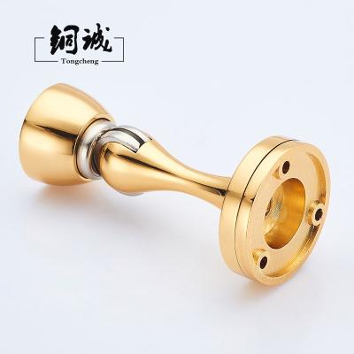 China Modern Electric Zinc Alloy Electroplating Strong Magnet Suction Door Back Ground Stop for sale