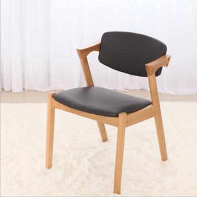 China Modern Minimalist Z-chair Z Wood Shape Dining Chair Armrest Chair for sale