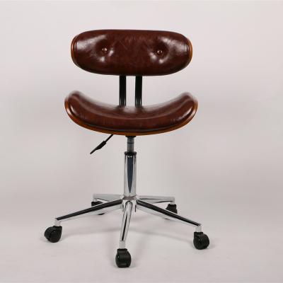 China Modern Adjustable (Height) Wholesale PU Office Chair Swivel Chair Backrest Adjustable Chair for sale