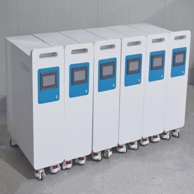 China ESS-System 51.2v 48V 300AH 200AH 100AH 5KWh 10KWh 15KWh Stackbar Stackbarer Energiespeicher LiFePO4-Batterie zu verkaufen