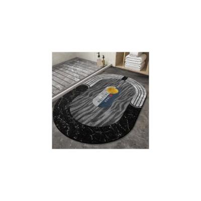 China Non-slip Quick-drying Foot Mat Household Bathroom Carpet Bathroom Upholstery Non-slip Absorbent Floor Mat for sale