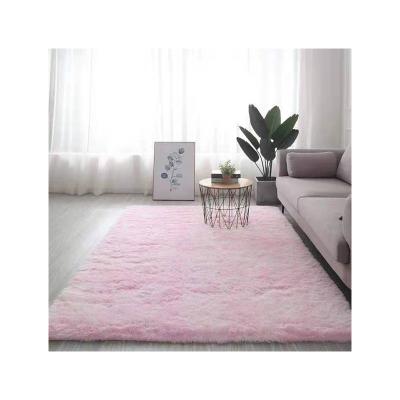 China Non Slip Designers Home Shaggy Center Rug Soft Fluffy Decorative Artificial Mat for sale