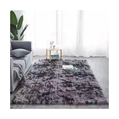 China Non Slip Designers Home Shaggy Center Rug Soft Fluffy Decorative Artificial Mat for sale