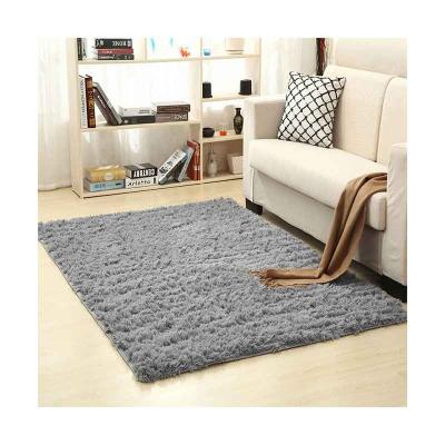 China Non-slip Plush Hotel Carpets For Home Decor Shaggy Carpet Bedroom Sofa Mat Living Room Soft Fluffy Blanket for sale