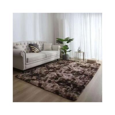 China Non-Slip Polyester 3d Area Rugs Fluffy Soft Plush Floor Living Room Carpet for sale