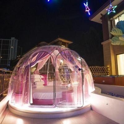 China Modern spot promotion keep out rain and wind bubble tents for sale couples romantic bubble house for sale