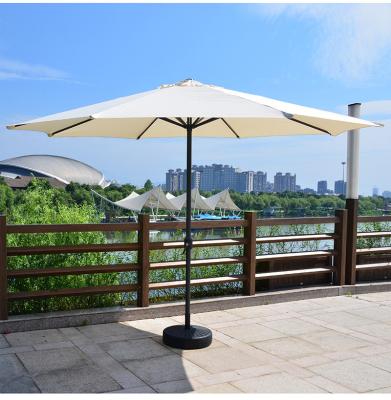 China Modern Hot Selling Large Custom Cafe Outdoor Custom Made Beach Sun Garden Patio Umbrella Modern Hot Selling Protective Umbrella for sale