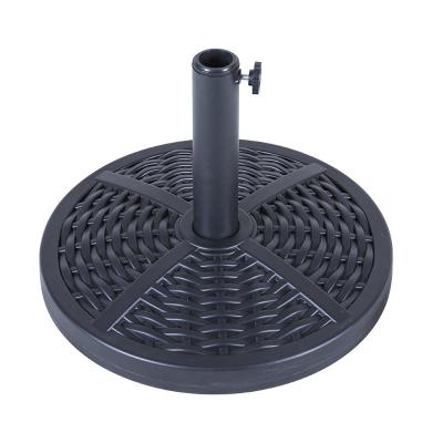 China Fillable Patio Umbrella Base Traditional Stand, Umbrella Stand Around Base, Water And Sand Filled Umbrella Base for sale