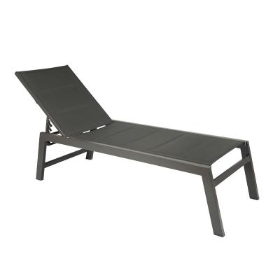 China With Padded Best Selling Sun Lounger Poolside Convertible Sofa Hotel Resort Villa Living Room Furniture Durable Outdoor Beach Chair for sale