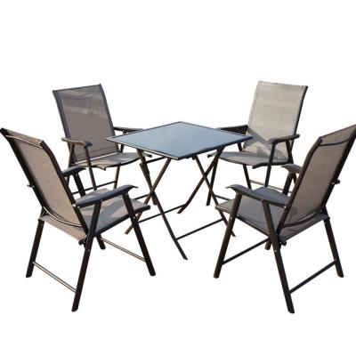 China Modern Popular Patio Garden Furniture Folding Furniture China Advertising Outdoor Garden Set for sale