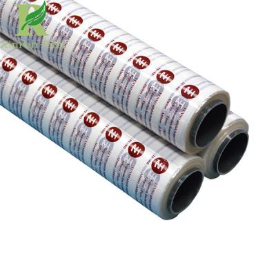 China 0.02-0.20mm Milky White Printed Adhesion Protective Covering Film for sale