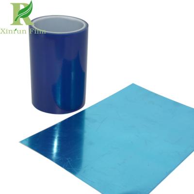 China 0.03-0.2mm Blue Surface Guard Protective Film Aluminum Extrusions for Protection for sale