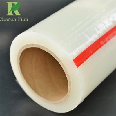 China 0.02-0.20mm New Tech Support Transparent Self Adhesive Low Tack Protective Film for sale