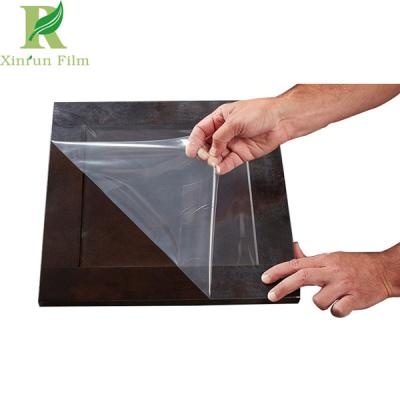 China 0.03-0.2mm Transparent Easy Peel Adhesion Protective Film for Cabinetry for sale