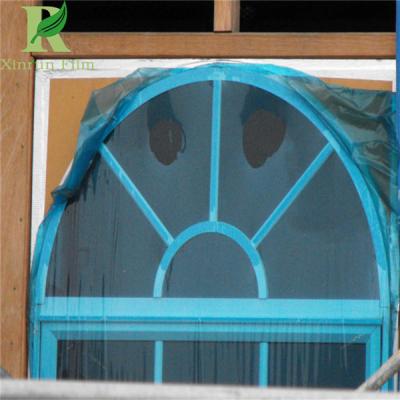 China 0.025-0.20mm Blue  Adhesive Construction Window Protective Film for sale