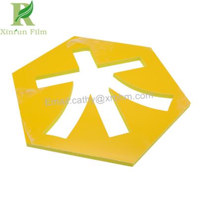 China 50 micro Customized Self Adhesive Protective Film for PVC Foam Sheet for sale