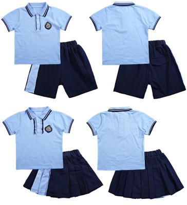 China High quality QUICK DRY Japanese school girl uniforms primary international short sleeve upgrowing for sale