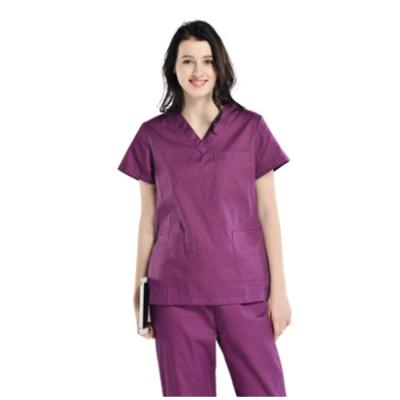 China Wholesale New Style Logo Stretchy Scrubs Suit Medical Sets QUICK DRY Custom Hospital Uniforms Caregiver Upgrowing Uniform for sale