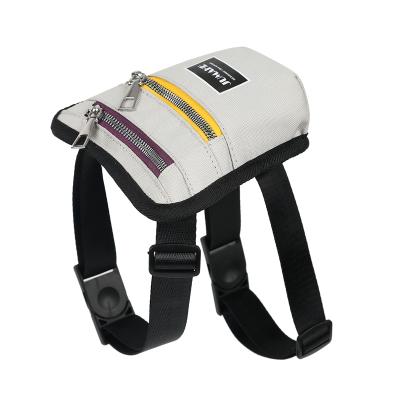 China Oxford Pet Bag Outside Adjustable Dog Backpack Saddle Walking Training Bag With Reflective Dog Bag 7773 for sale