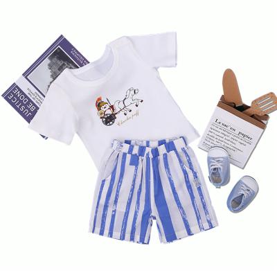 China Wholesale Children's Clothing Sets Baby Boy Clothes Dressing Set Antibacterial for sale