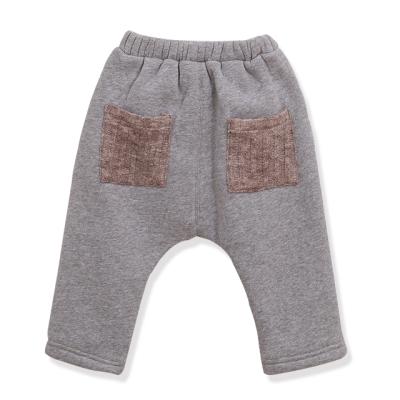 China Hot Selling Anti-Static Single Side 350g GSM Polartech Shear Baby Boy Pants With Pocket for sale