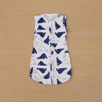 China Wholesale Antibacterial Baby Sleeping Bag Full Printed Cotton Long Sleeve Fun Kids Baby Sleeping Bag For Season 4 for sale