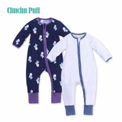 China 2019 Custom Spandex/Cotton Kids New Zipper Overalls Romper Baby Overalls Casual Boy Girl One Piece for sale