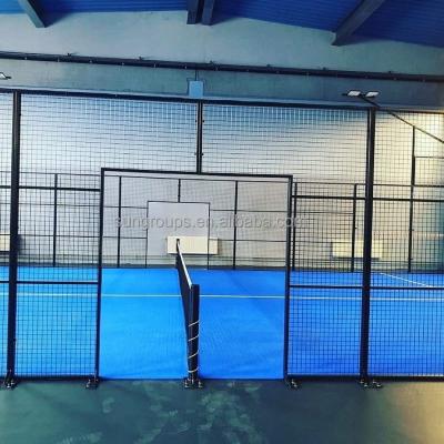 China Professional Panoracmic Guangdong Supplier With High Quality Whole Set Panoramic Padel Tennis Court for sale