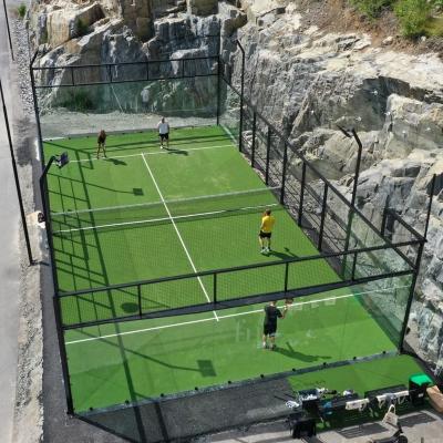 China Classic Factory Price Sports Padel Outdoor Tennis Court Top Quality New Design Padel Tennis Court for sale