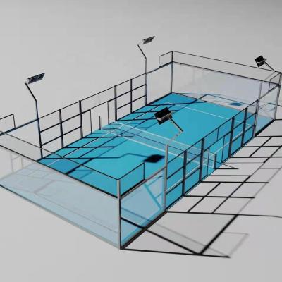 China Panoracmic 2022 New Design Padel Tennis Court Panoramic Manufacturer And Wholesaler for sale