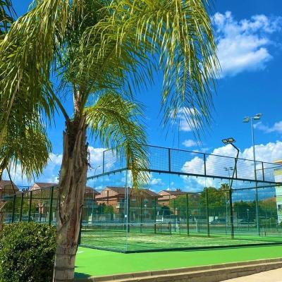 China Panoracmic Supplier Professional Complete Solution Super Panoramic Padel Tennis Court For Outdoor Or Indoor Sports for sale