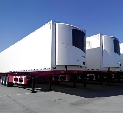 China Customization Lower 3 Axle Cooling Box Freezer Refrigerator Semi-Trailer from Wosheng for sale